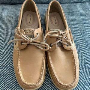 Sperry Top Sider Boat Shoes | Size 8.5 | Tan